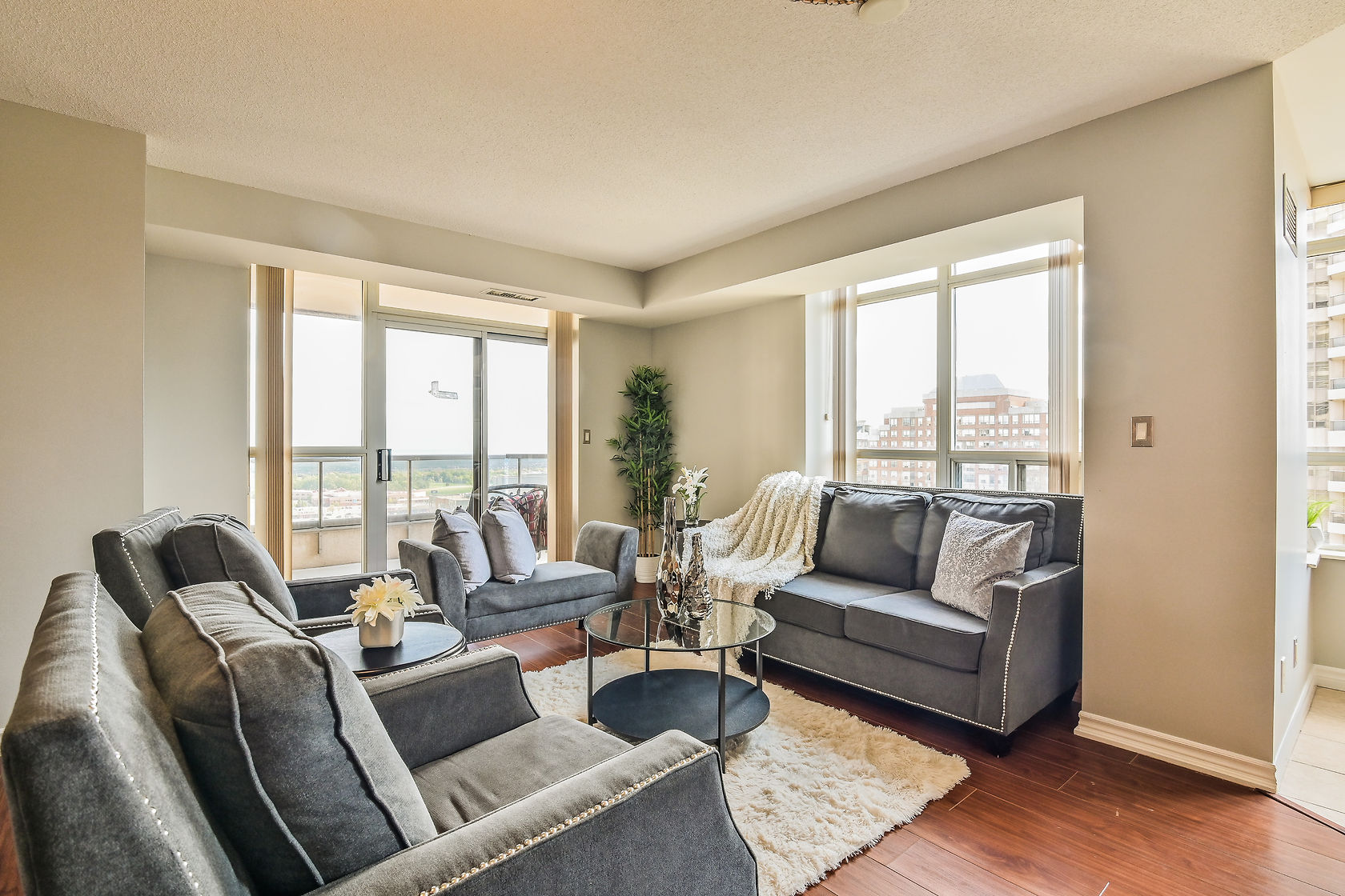Living Room of Furnished Apartments